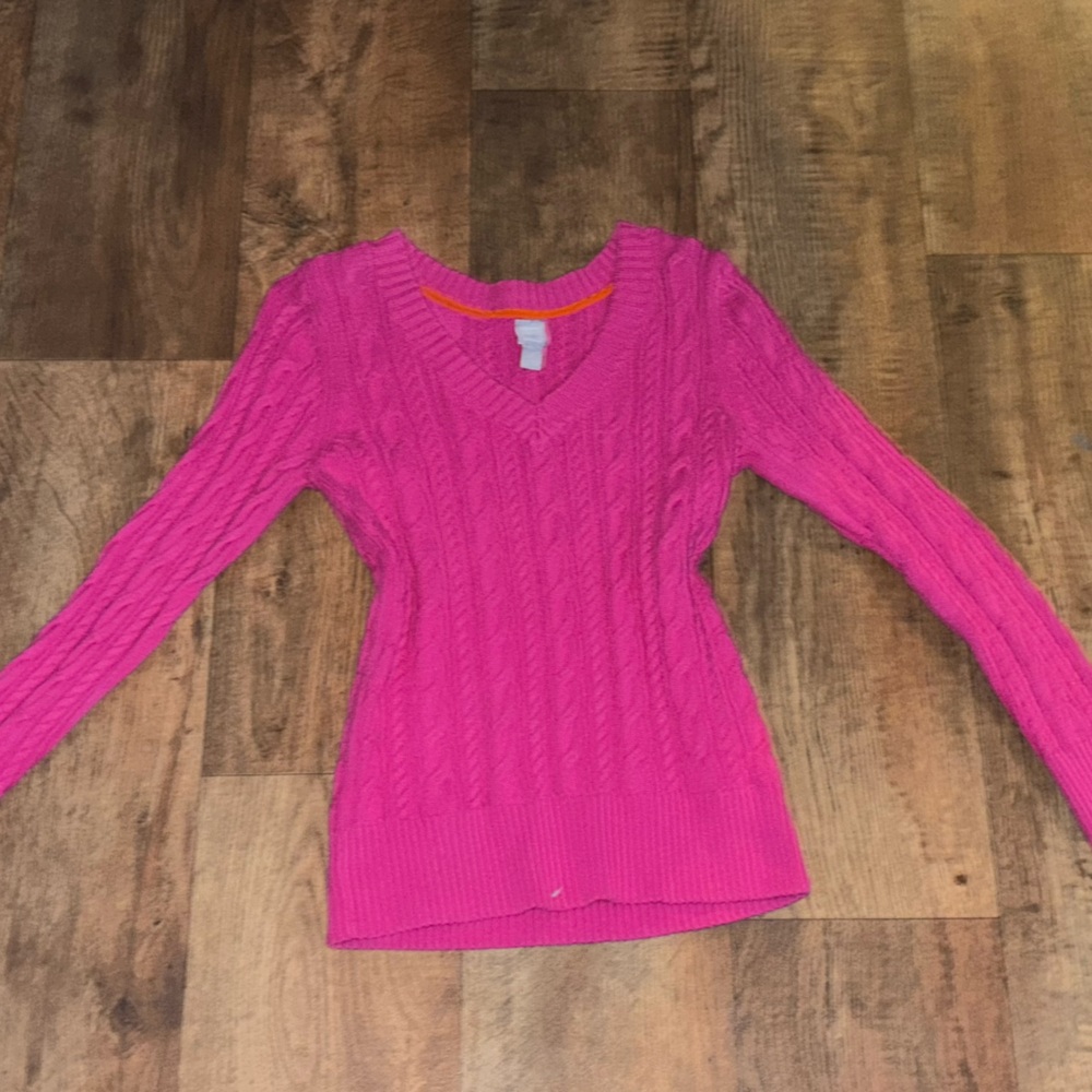 Pink women’s sweater